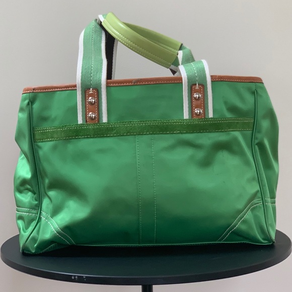 GREEN COACH BAG - Picture 2 of 3